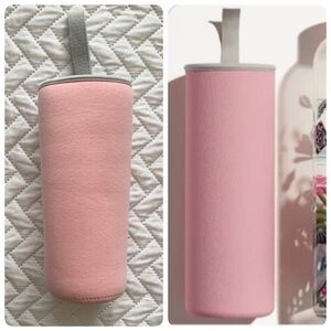 Waterdrop pink large bottle neoprene sleeve